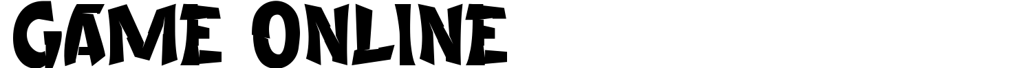 Game Online Font preview