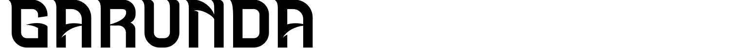 Garunda Font preview