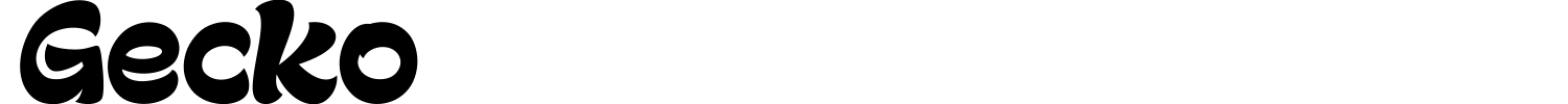 Gecko Font preview