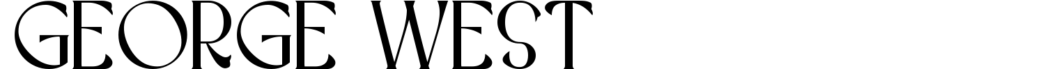 George West Font preview