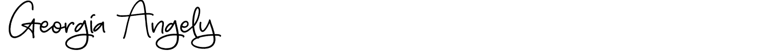 Georgia Angely Font preview