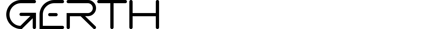 Gerth Font preview
