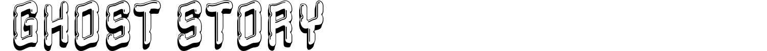 Ghost Story Font preview