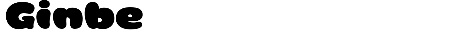 Ginbe Font preview