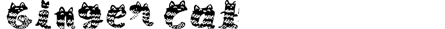 Ginger Cat Font preview