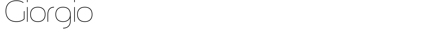 Giorgio Font preview