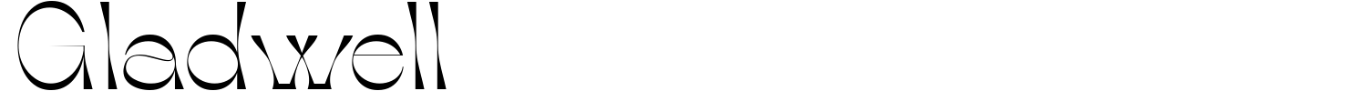 Gladwell Font preview