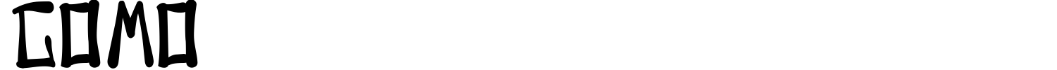 Gomo Font preview