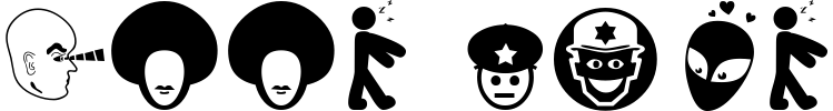 Good Head Font preview