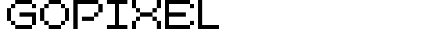 Gopixel Font preview