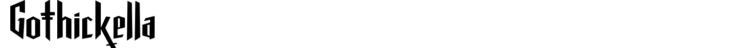 Gothickella Font preview