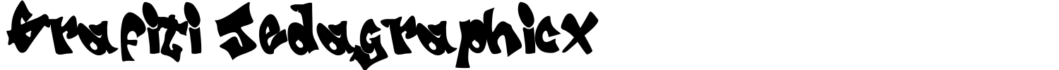 Grafiti Jedagraphicx Font preview