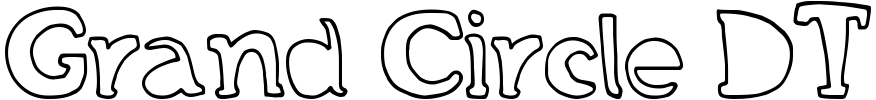 Grand Circle DT Font preview