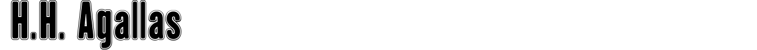 H.H. Agallas Font preview