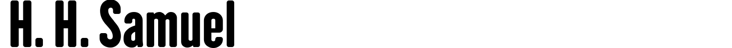 H. H. Samuel Font preview