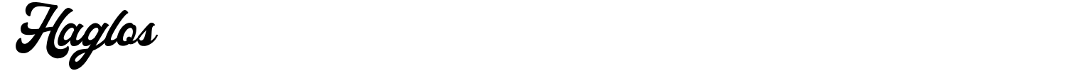 Haglos Font preview