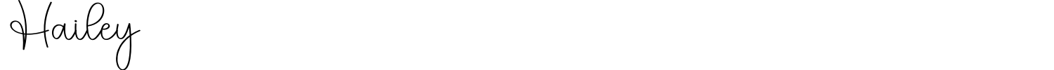 Hailey Font preview