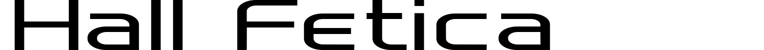 Hall Fetica Font preview