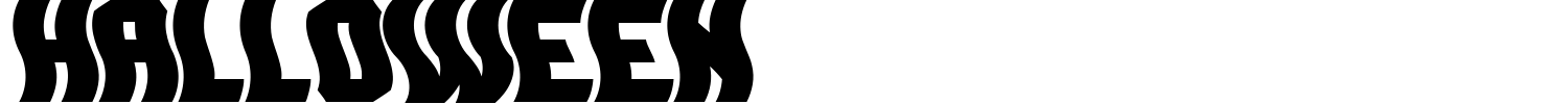 Halloween Font preview
