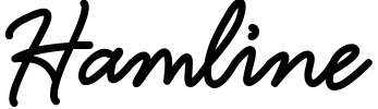 Hamline Font preview
