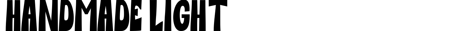 Handmade Light Font preview