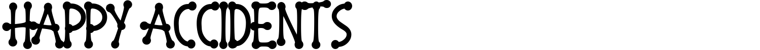Happy Accidents Font preview