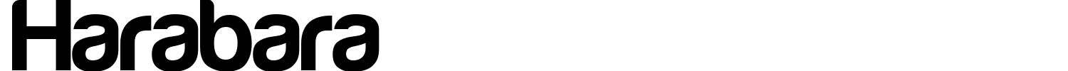 Harabara Font preview