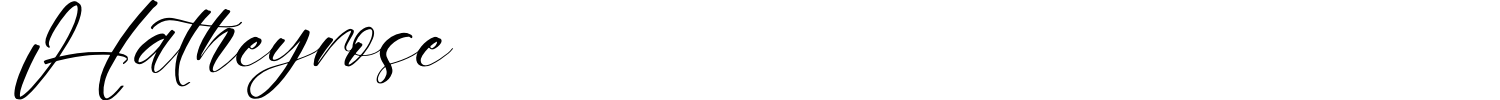 Hatheyrose Font preview