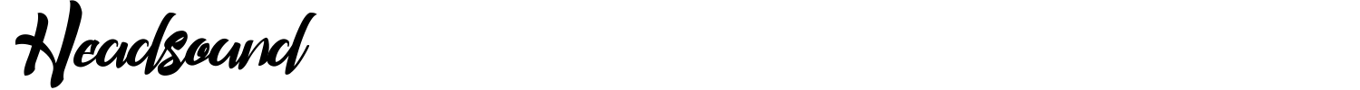 Headsound Font preview