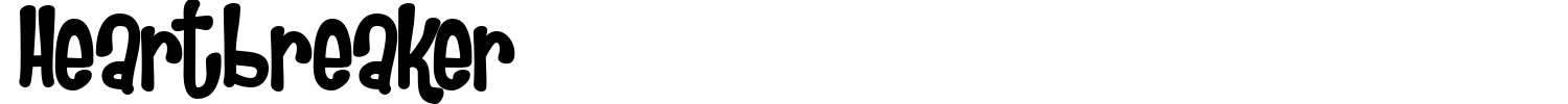 Heartbreaker Font preview