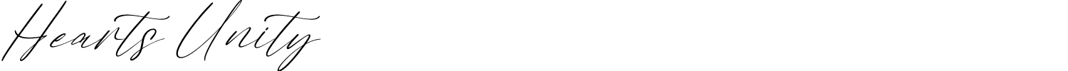 Hearts Unity Font preview