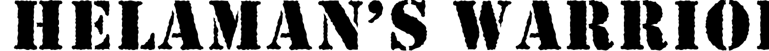 Helaman's Warriors Font preview
