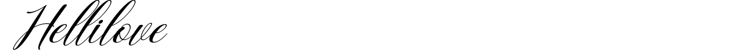 Hellilove Font preview