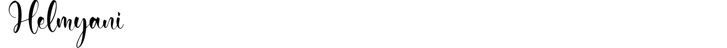 Helmyani Font preview
