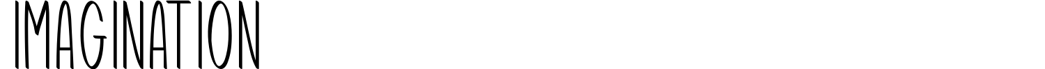 Imagination Font preview