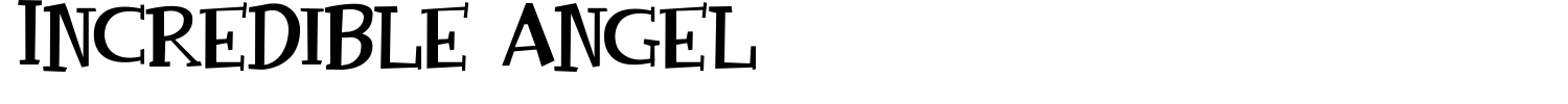 Incredible Angel Font preview