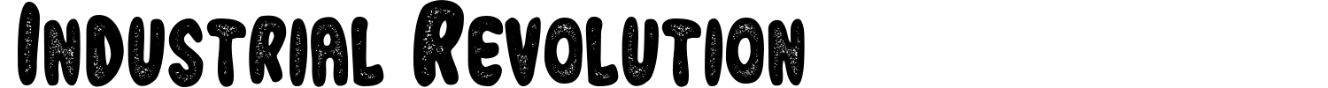 Industrial Revolution Font preview