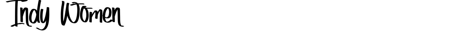 Indy Women Font preview