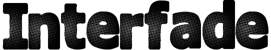 Interfade Font preview