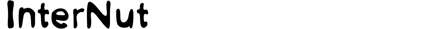InterNut Font preview