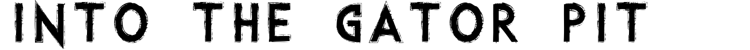 Into The Gator Pit Font preview