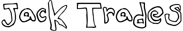 Jack Trades Font preview