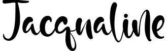 Jacqualine Font preview