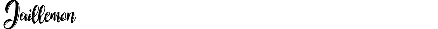 Jaillemon Font preview