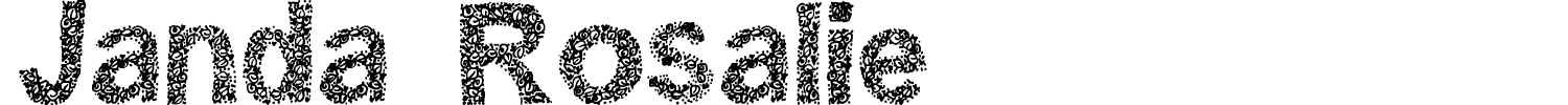 Janda Rosalie Font preview