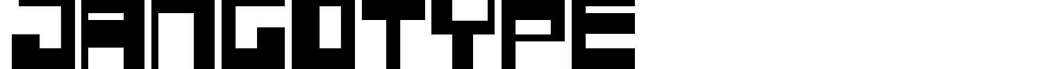 Jangotype Font preview