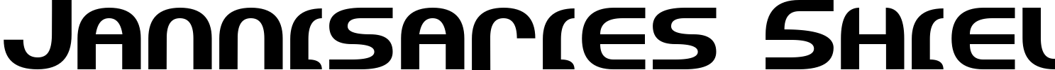 Jannisaries Shield Font preview