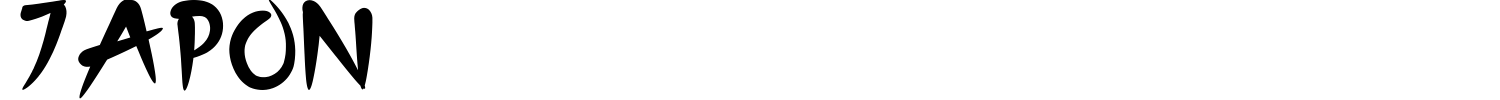 Japon Font preview