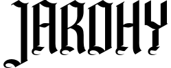 Jarohy Font preview