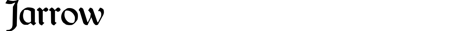 Jarrow Font preview